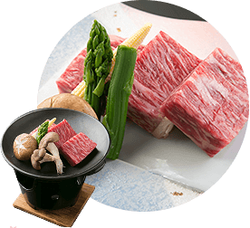 Shinshu premium beef, hot and juicy