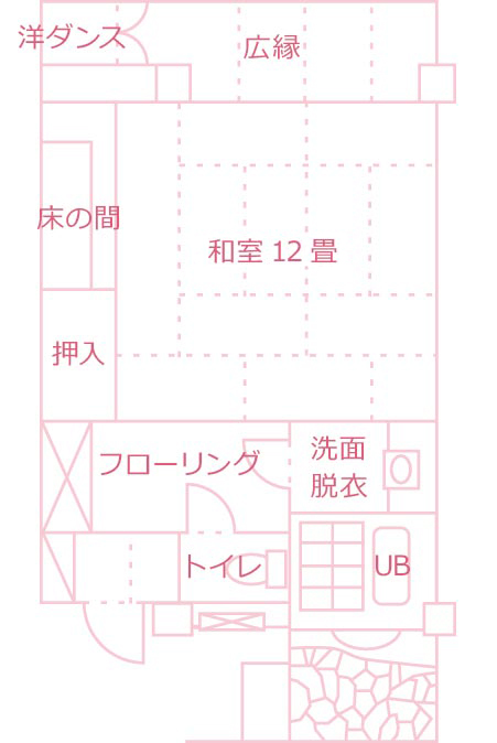 間取り図一例